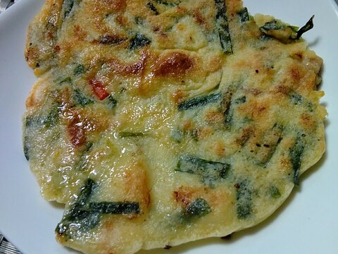 強力粉で作る海鮮チヂミ レシピ 作り方 By ここなっつん 楽天レシピ